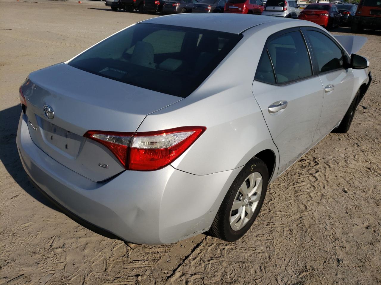 Photo 4 from auction – 2014 TOYOTA COROLLA L with VIN 2T1BURHE6EC019005