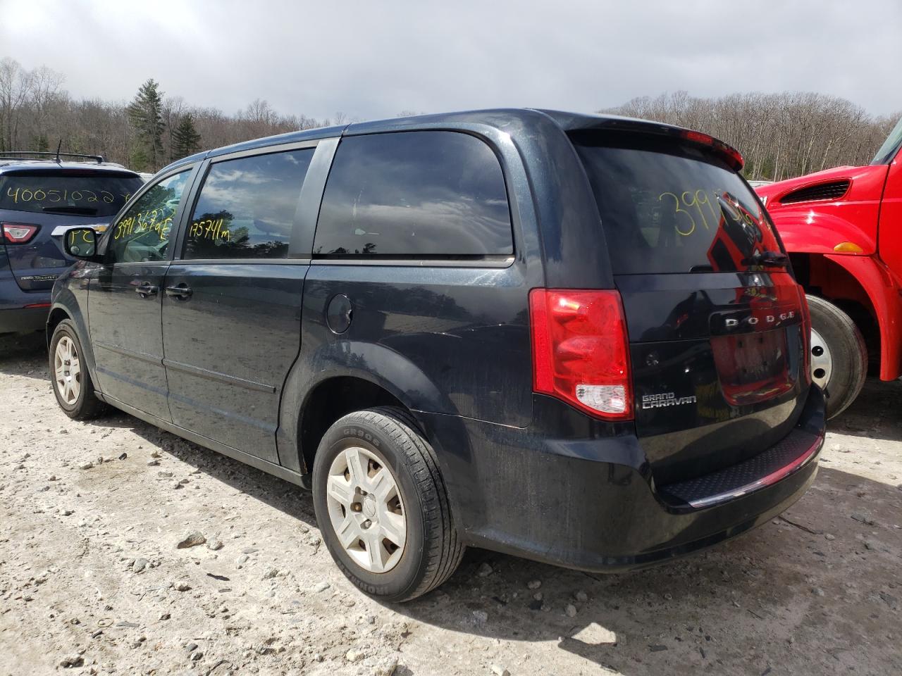 Photo 3 from auction – 2012 DODGE GRAND CARA with VIN 2C4RDGBG9CR294698