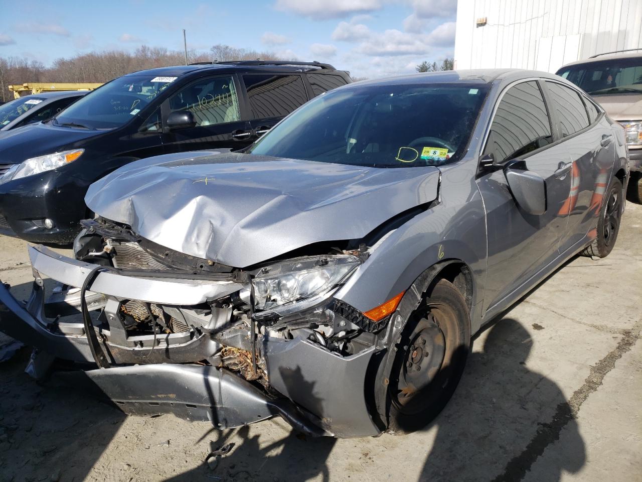 Photo 2 from auction – 2016 HONDA CIVIC LX with VIN 2HGFC2F52GH557810