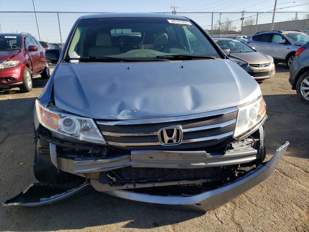 Photo 9 from auction – 2012 HONDA ODYSSEY EX with VIN 5FNRL5H47CB072127