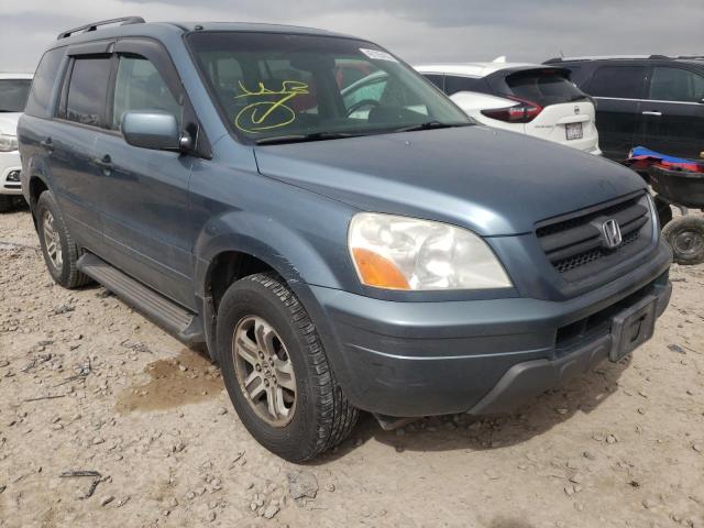 HONDA PILOT EXL 2005 with VIN 5FNYF18525B020511 - Photo from auction