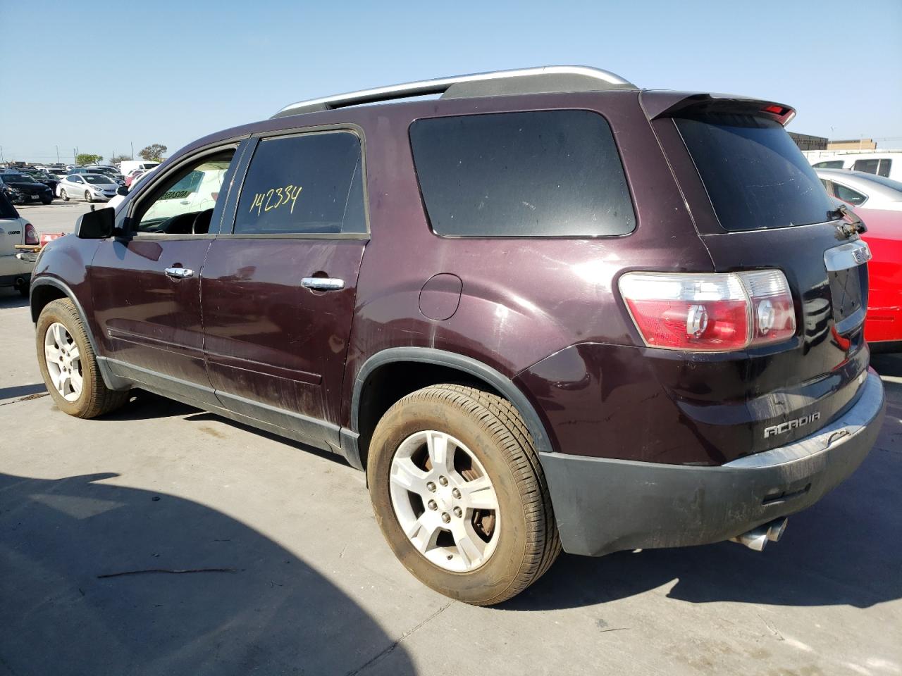 Photo 3 from auction – 2008 GMC ACADIA SLE with VIN 1GKER13738J159910