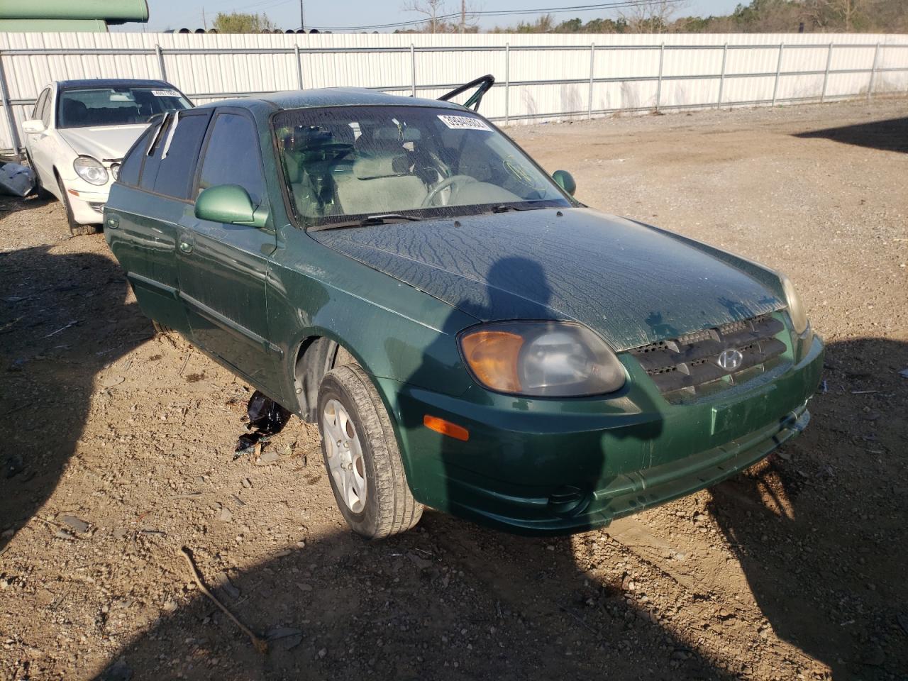 HYUNDAI ACCENT GL 2005 with VIN KMHCG45C75U673351 - Photo from auction