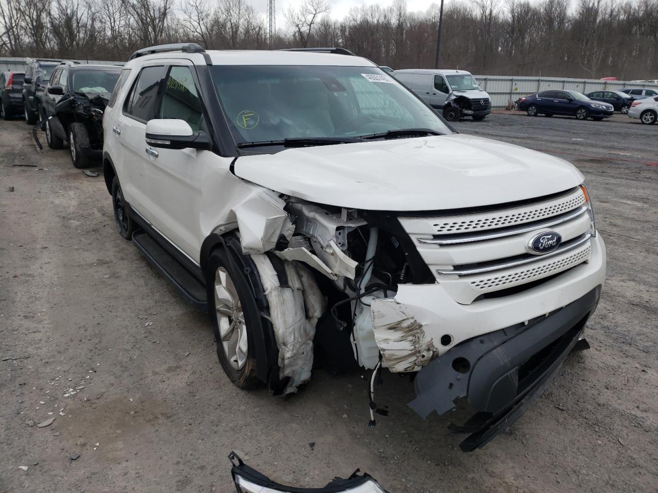 FORD EXPLORER L 2014 with VIN 1FM5K8F86EGA20369 - Photo from auction