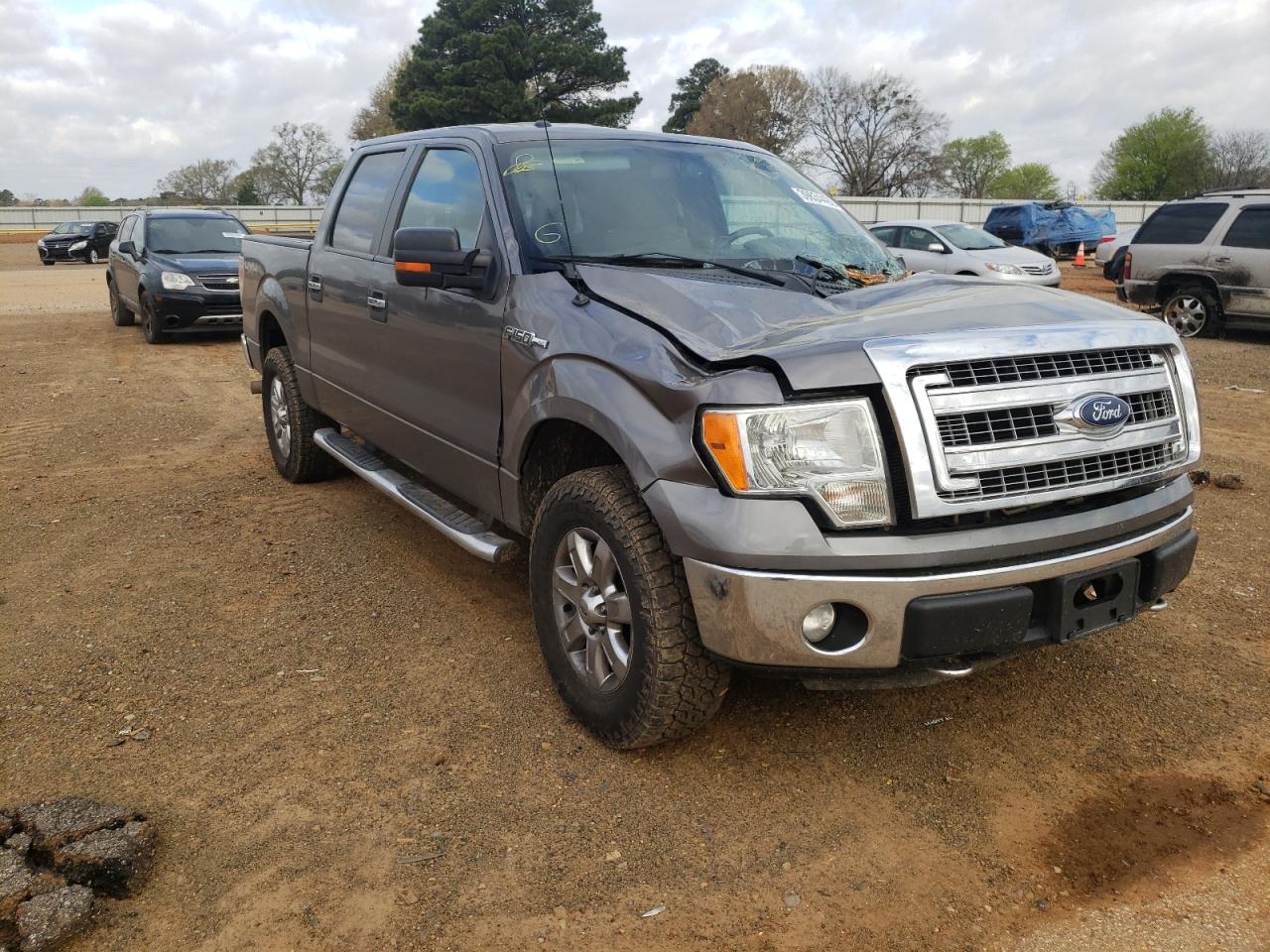 FORD F150 SUPER 2013 with VIN 1FTFW1EF1DFC10718 - Photo from auction