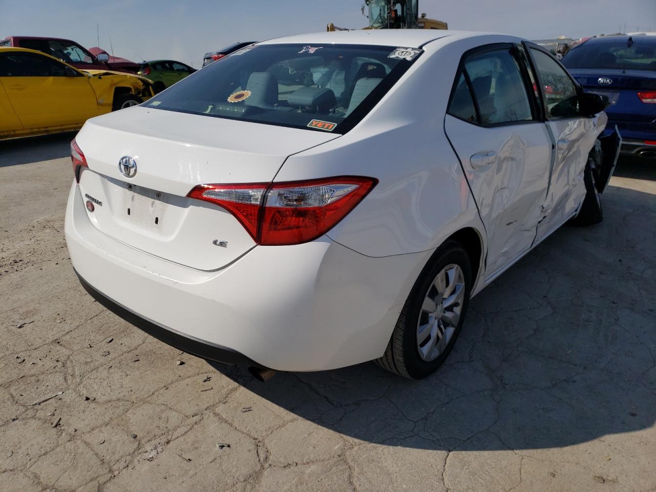 Photo 4 from auction – 2015 TOYOTA COROLLA L with VIN 2T1BURHE7FC468923