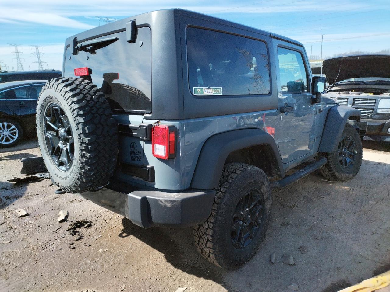 Photo 4 from auction – 2015 JEEP WRANGLER S with VIN 1C4AJWAG1FL585923