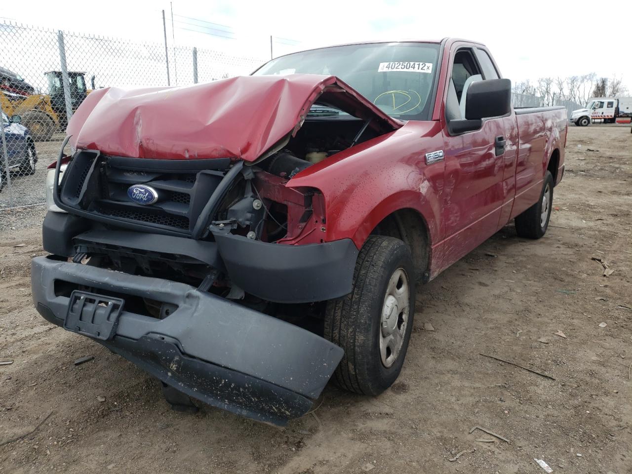 Photo 2 from auction – 2007 FORD F150 with VIN 1FTRF12217NA78486