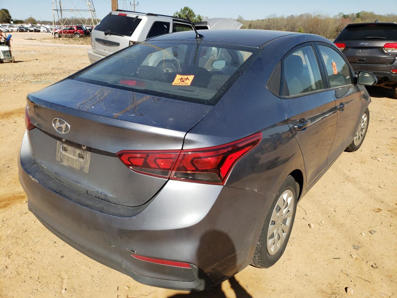 Photo 4 from auction – 2020 HYUNDAI ACCENT SE with VIN 3KPC24A64LE104617