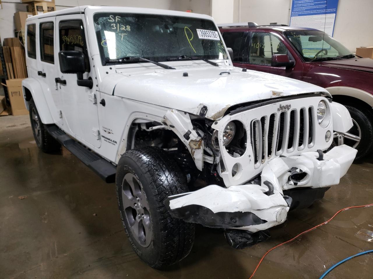 Foto 1 de la subasta – 2016 JEEP WRANGLER U con VIN 1C4BJWEG5GL266153