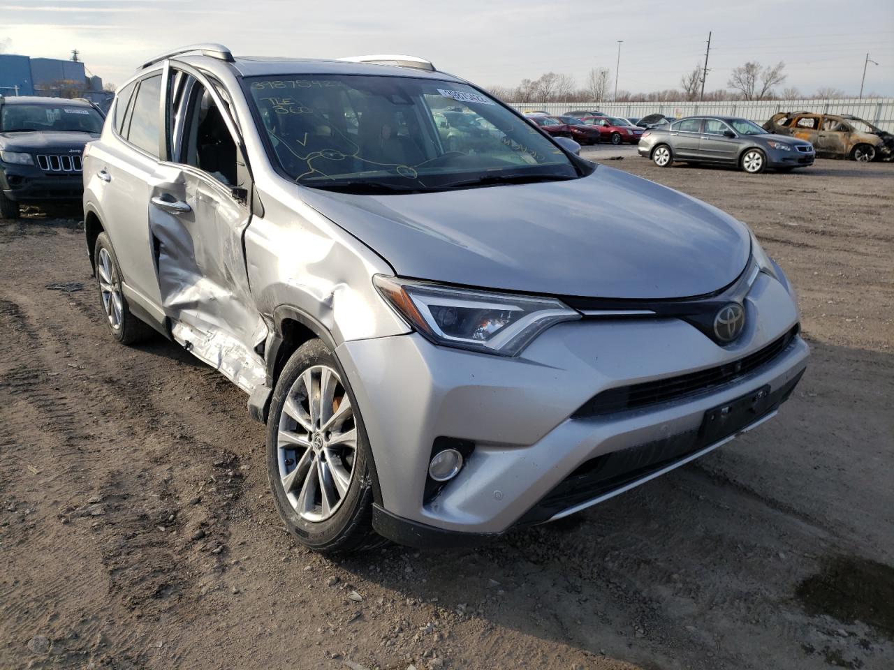 TOYOTA RAV4 LIMIT 2016 with VIN 2T3DFREV0GW489286 - Photo from auction