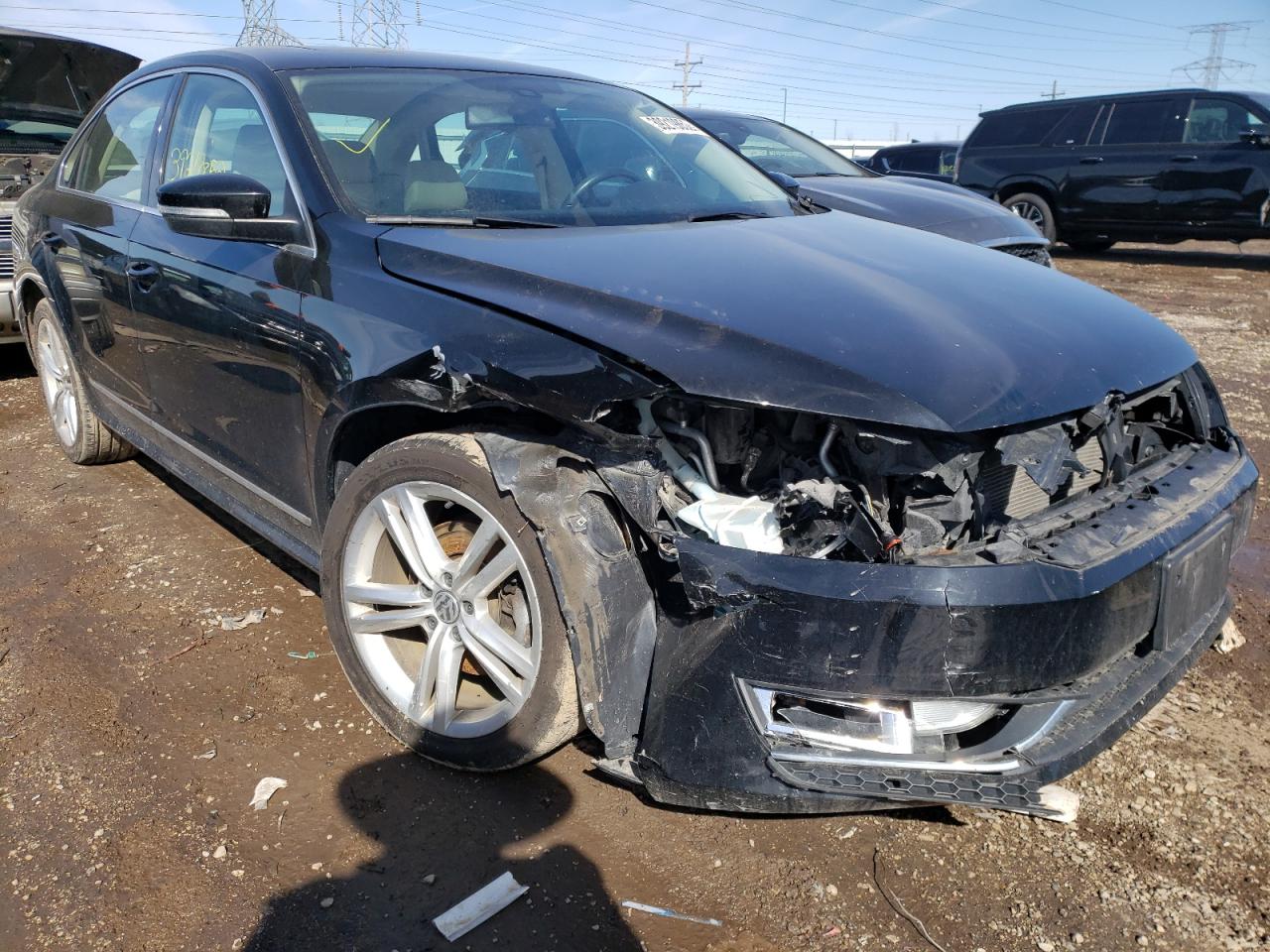 Photo 1 from auction – 2014 VOLKSWAGEN PASSAT SE with VIN 1VWBN7A36EC079186