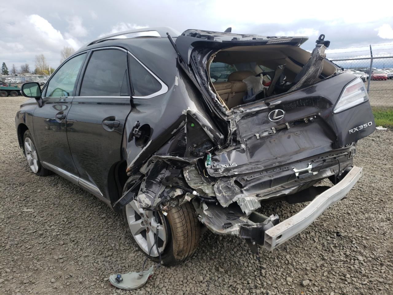 Photo 3 from auction – 2010 LEXUS RX 350 with VIN 2T2BK1BAXAC007135