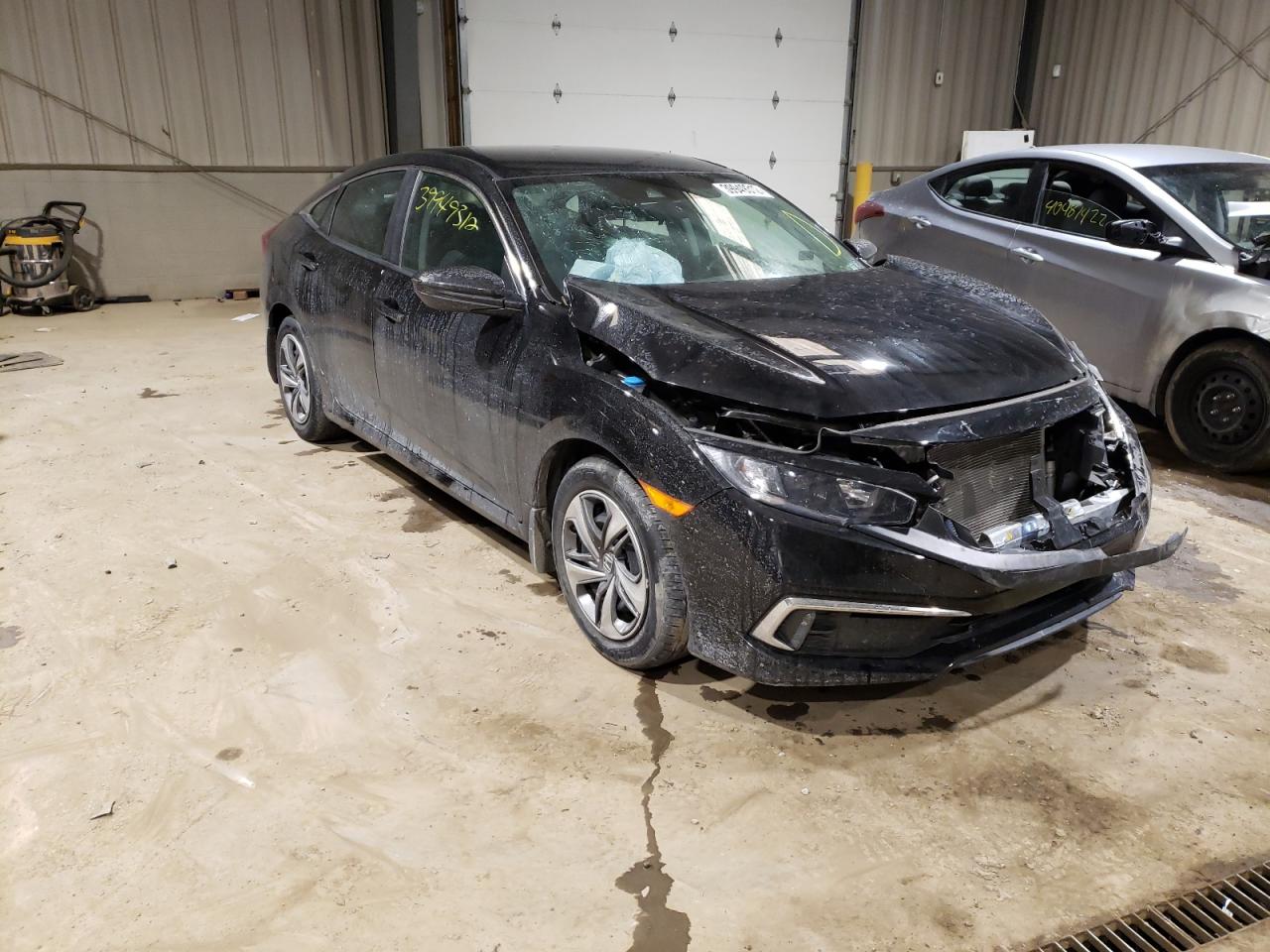 HONDA CIVIC LX 2019 with VIN 2HGFC2F64KH573766 - Photo from auction
