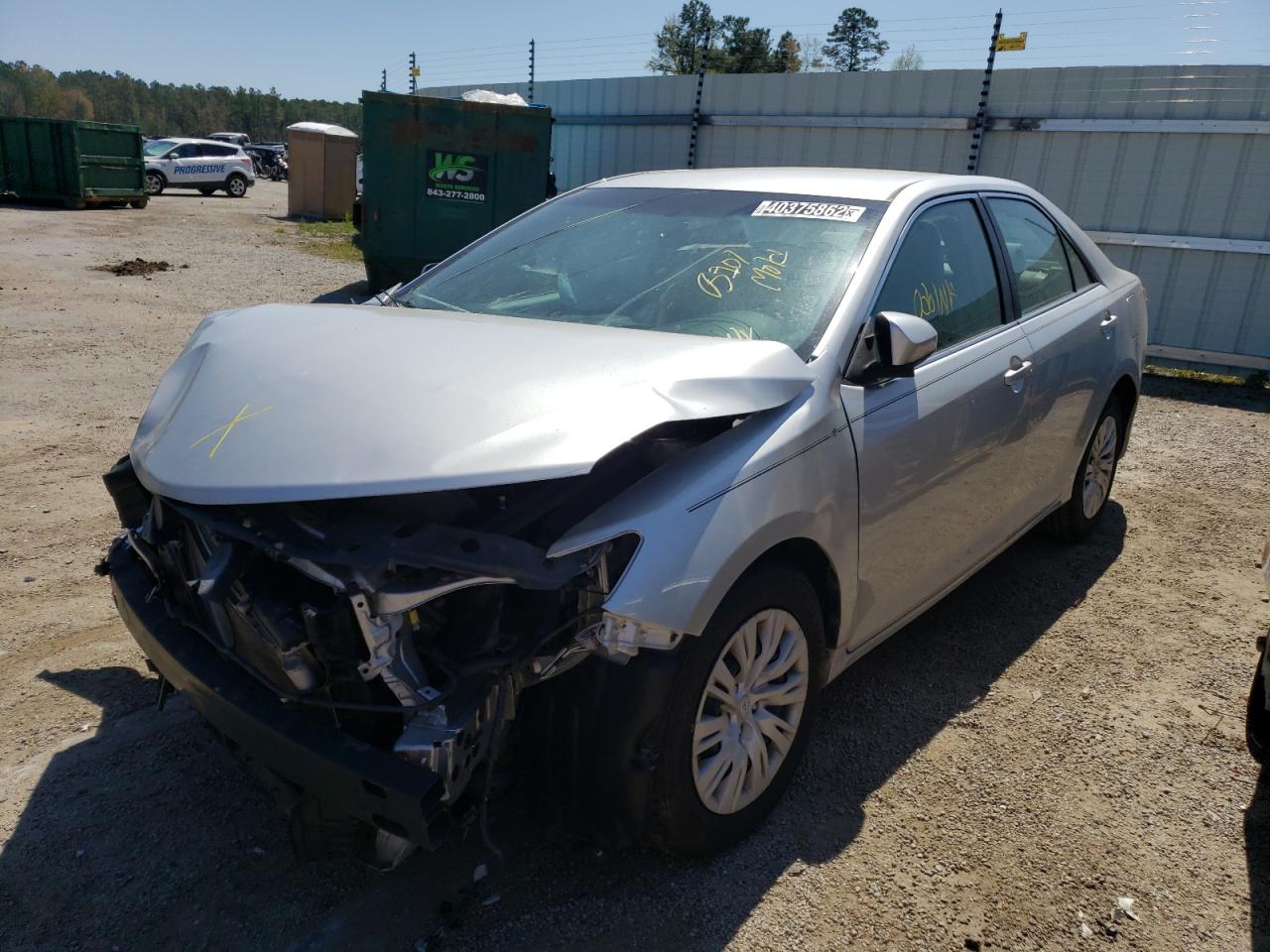 Photo 2 from auction – 2013 TOYOTA CAMRY L with VIN 4T4BF1FK7DR334919