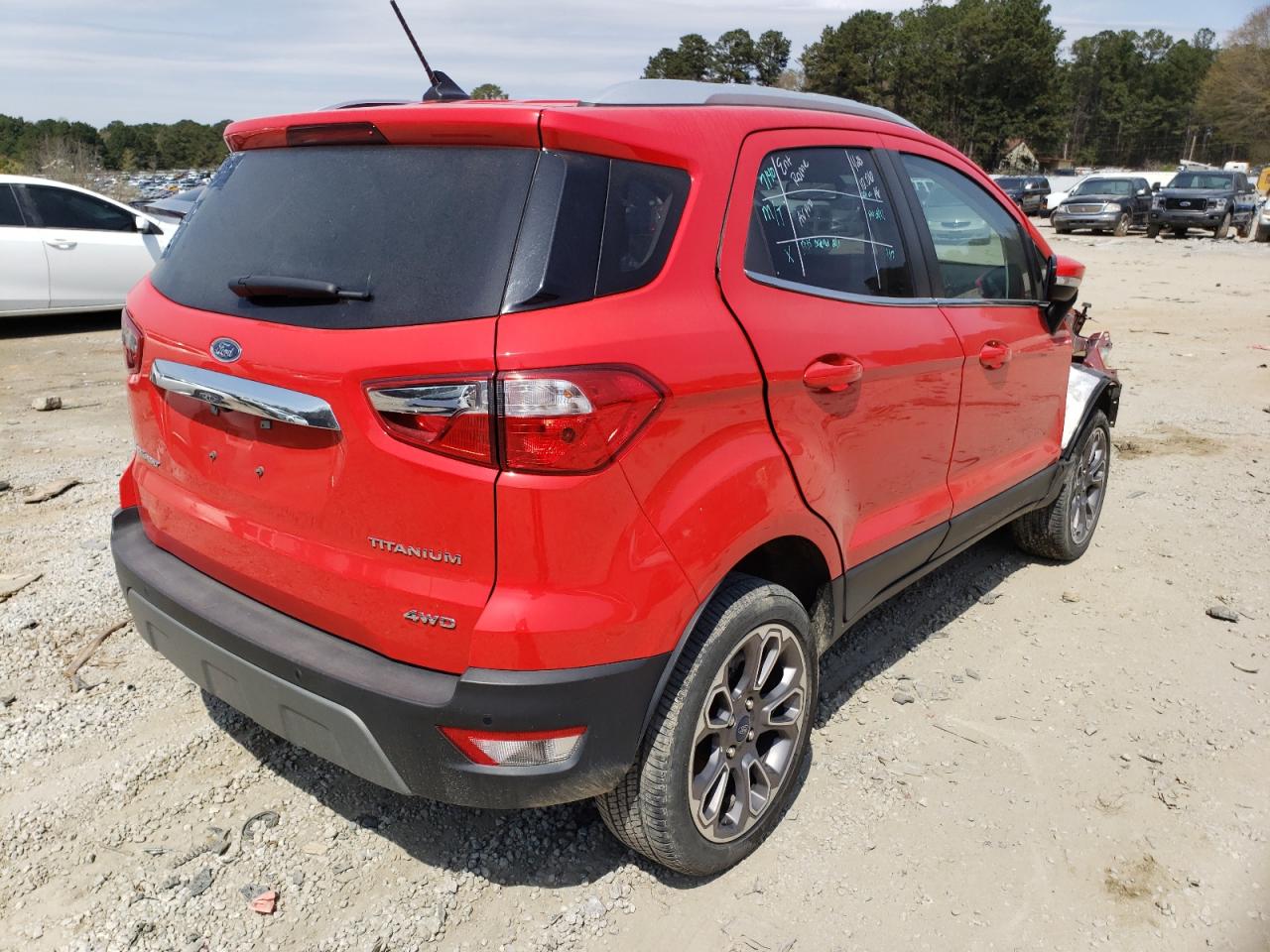 Photo 4 from auction – 2021 FORD ECOSPORT T with VIN MAJ6S3KL6MC402029