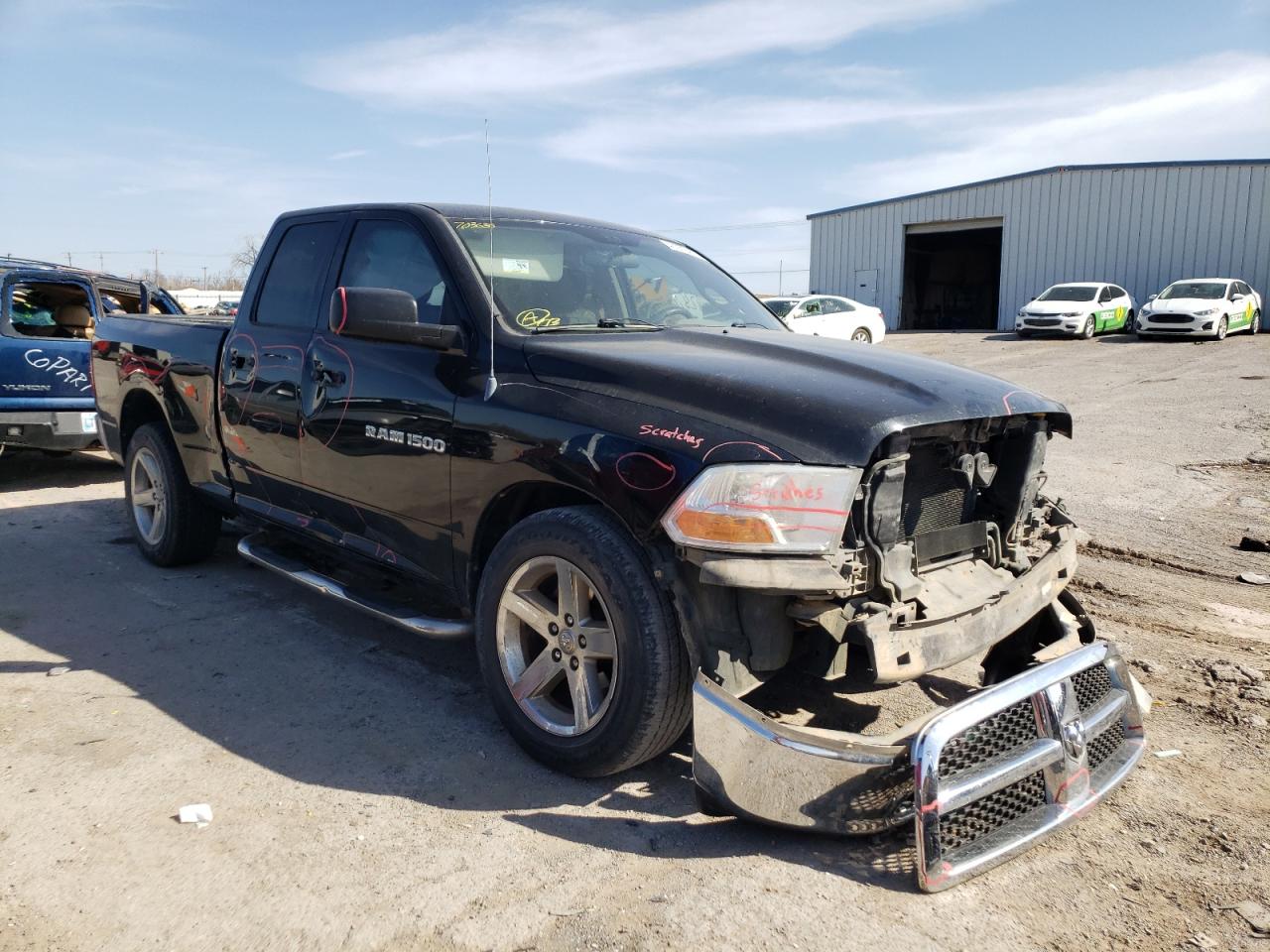 DODGE RAM 1500 2011 with VIN 1D7RB1GP2BS703638 - Photo from auction