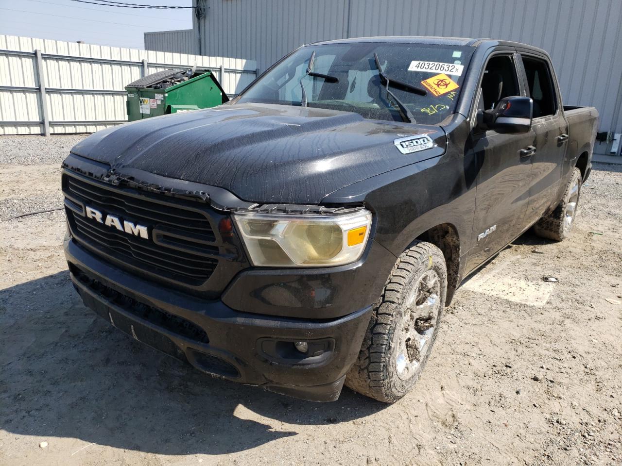 Photo 2 from auction – 2019 RAM 1500 BIG H with VIN 1C6RREFT9KN549429