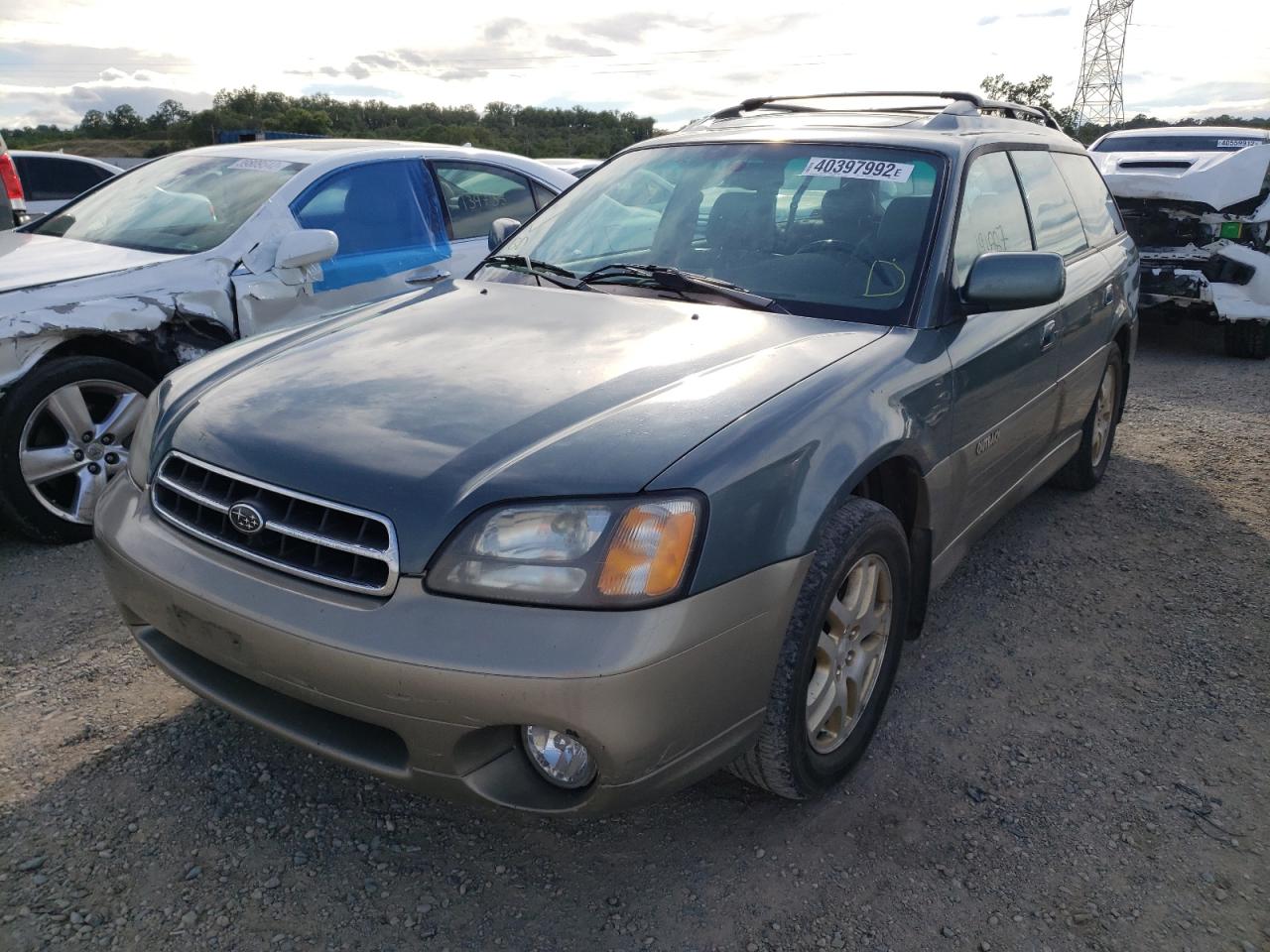 Photo 2 from auction – 2001 SUBARU LEGACY OUT with VIN 4S3BH686117601312