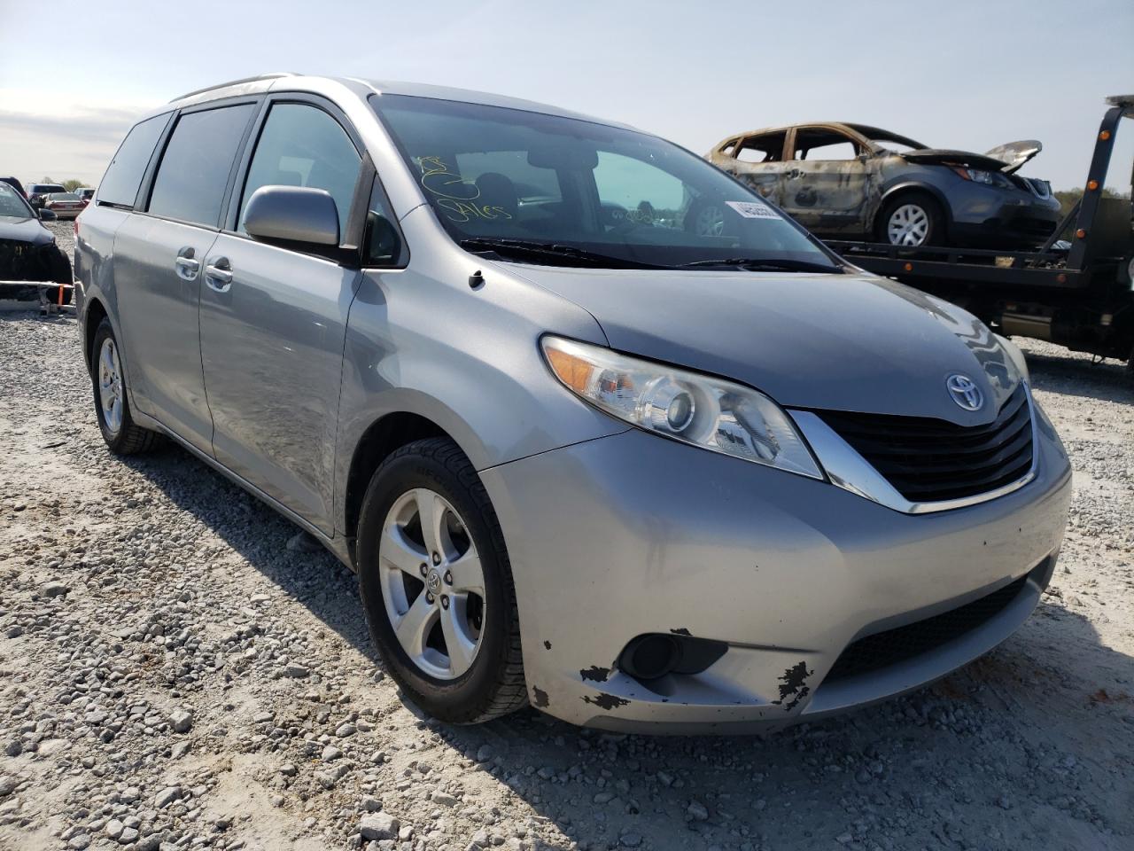 TOYOTA SIENNA LE 2012 with VIN 5TDKK3DC7CS204028 - Photo from auction