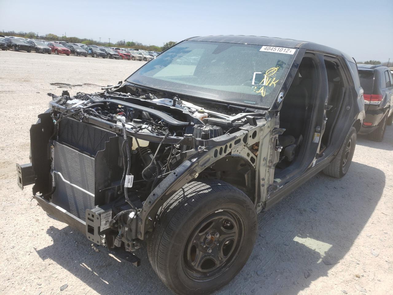 Photo 2 from auction – 2020 FORD EXPLORER P with VIN 1FM5K8AB4LGC63887