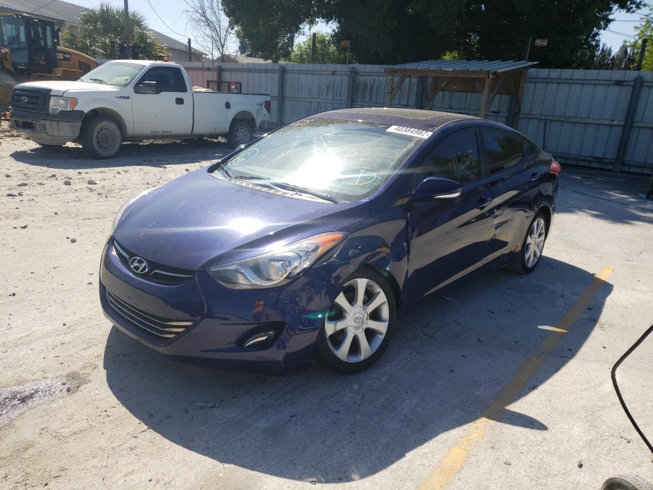 Photo 2 from auction – 2012 HYUNDAI ELANTRA GL with VIN 5NPDH4AE7CH105248