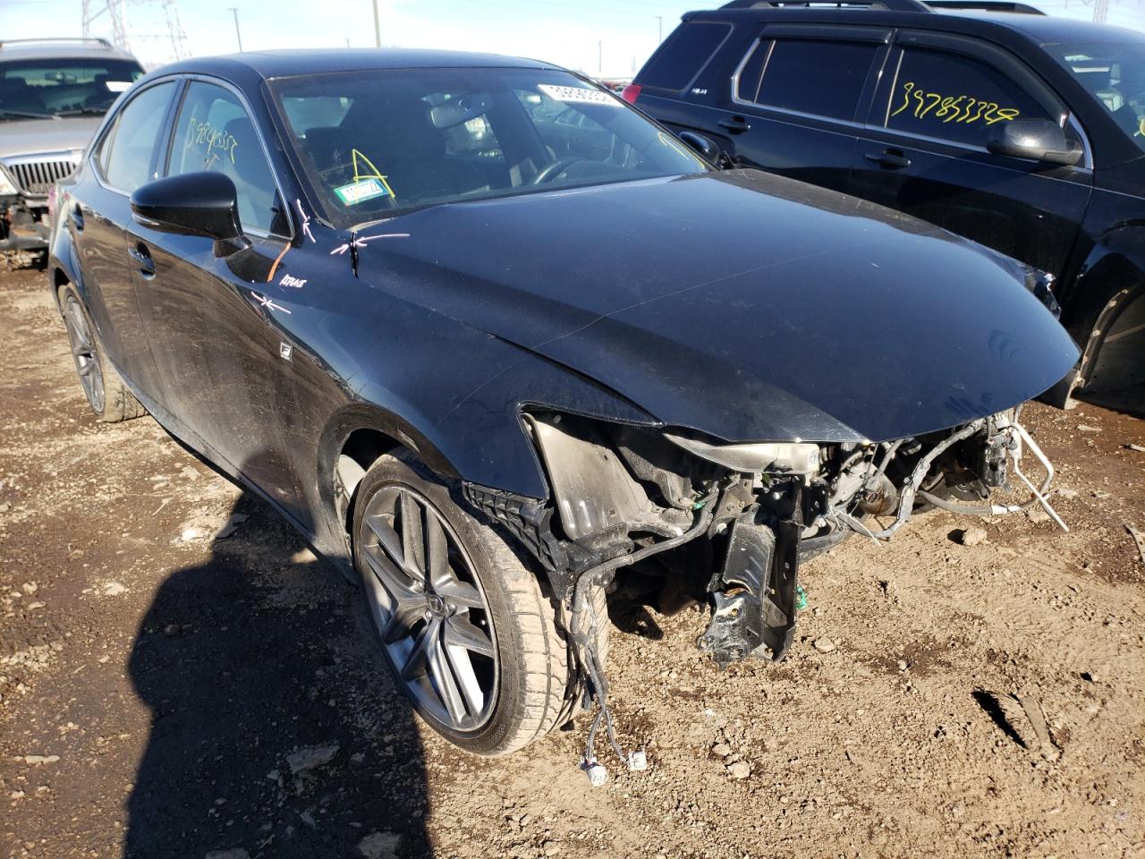 LEXUS IS 250 2015 with VIN JTHCF1D24F5029847 - Photo from auction