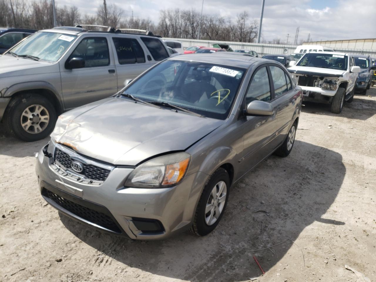 Photo 2 from auction – 2010 KIA RIO LX with VIN KNADH4A34A6614877