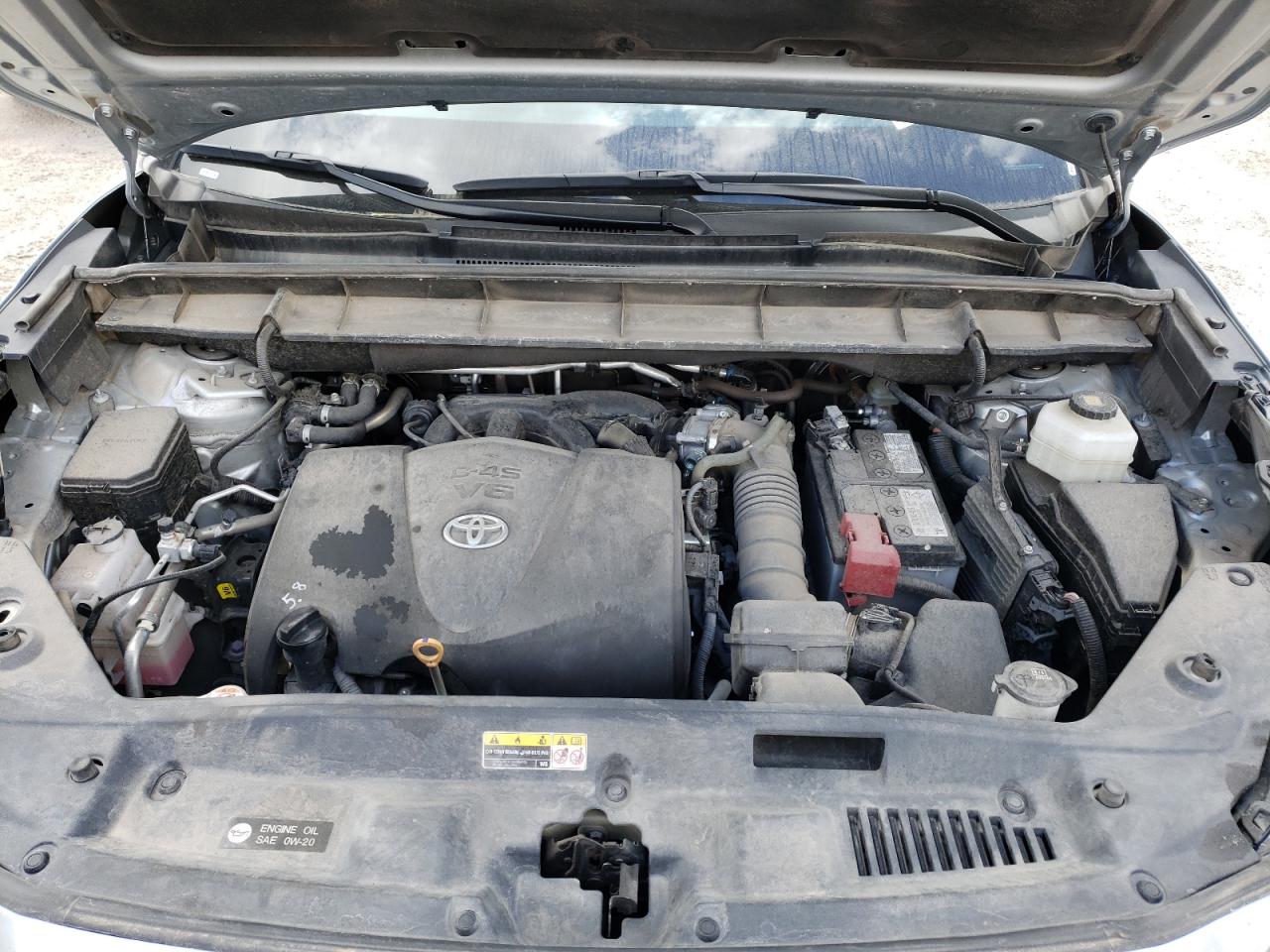 Photo 7 from auction – 2020 TOYOTA HIGHLANDER with VIN 5TDGZRAH1LS502949