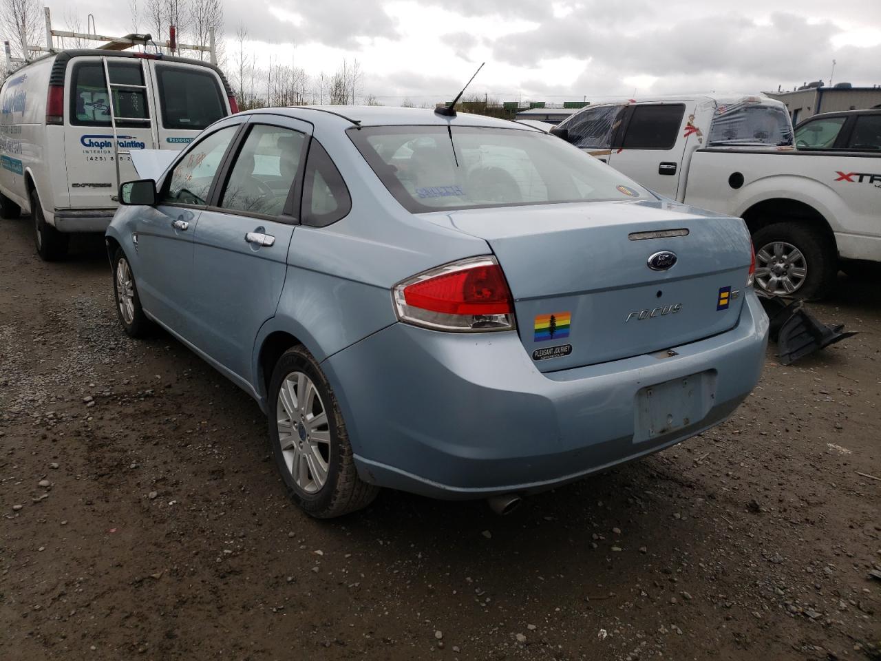 Photo 3 from auction – 2008 FORD FOCUS SE with VIN 1FAHP35N98W269715