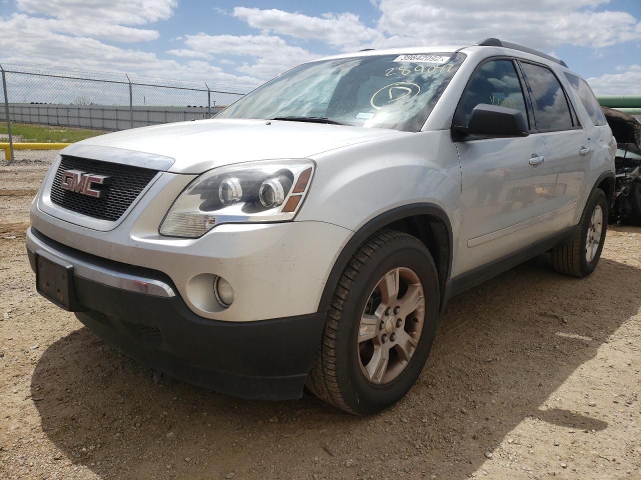 Photo 2 from auction – 2011 GMC ACADIA SLE with VIN 1GKKRPED5BJ289042