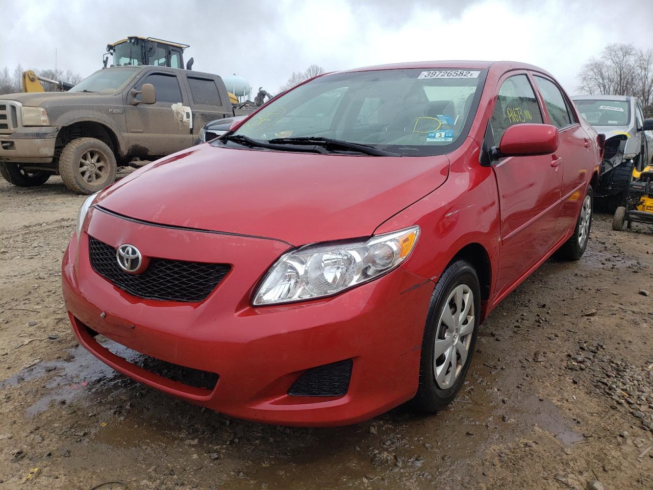 Photo 2 from auction – 2010 TOYOTA COROLLA BA with VIN JTDBU4EE6AJ085382