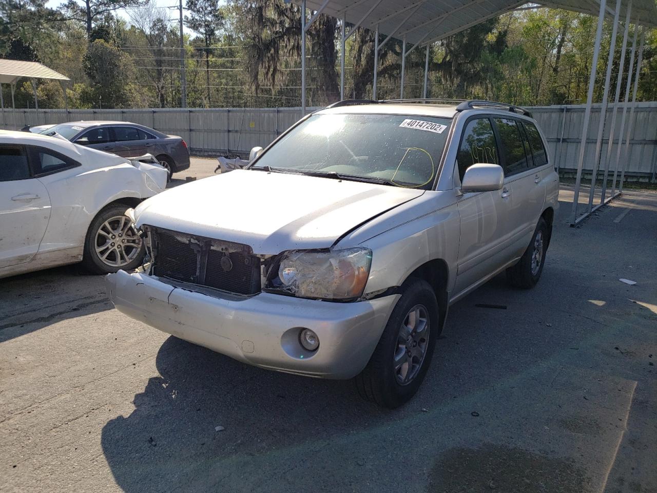 Photo 2 from auction – 2005 TOYOTA HIGHLANDER with VIN JTEGP21A350086906