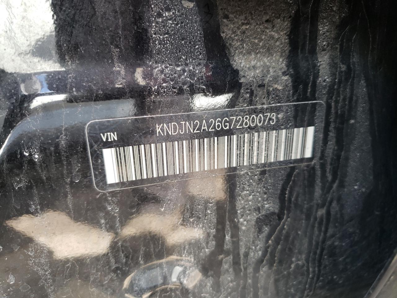 Photo 10 from auction – 2016 KIA SOUL with VIN KNDJN2A26G7280073