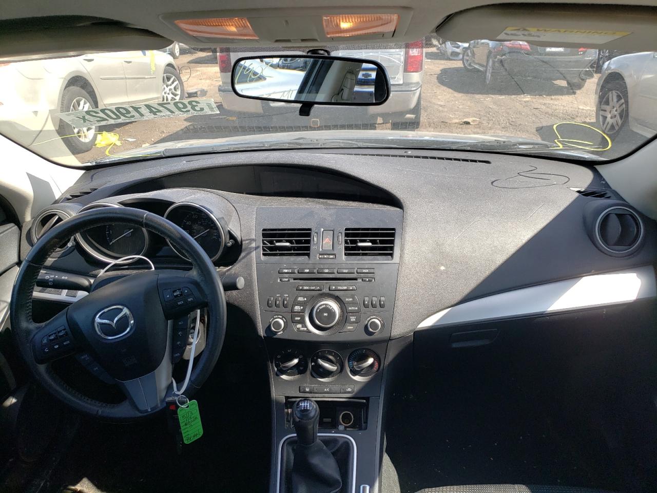 Photo 9 from auction – 2012 MAZDA 3 I with VIN JM1BL1V75C1680424