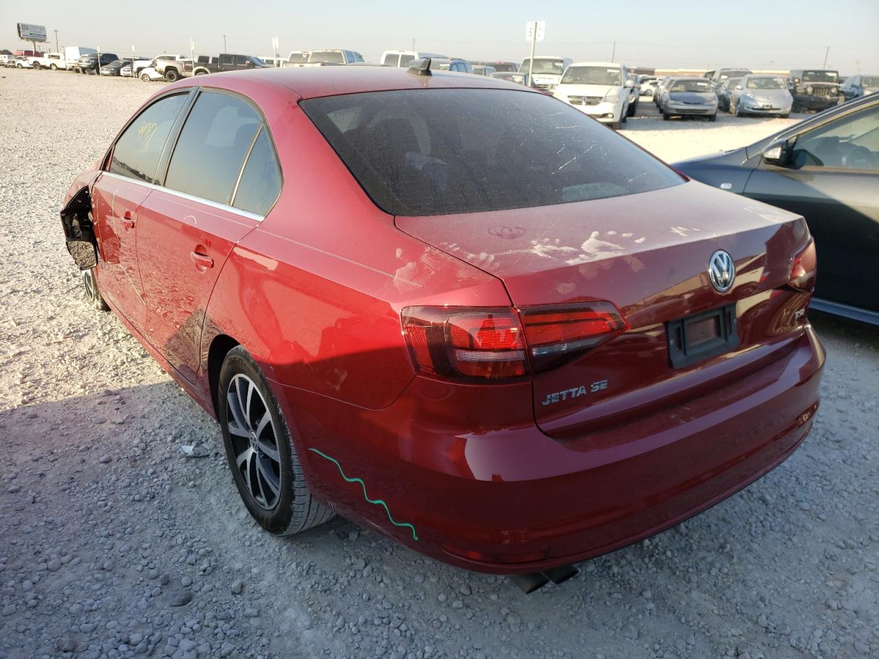 Photo 3 from auction – 2017 VOLKSWAGEN JETTA SE with VIN 3VWDB7AJ6HM362156