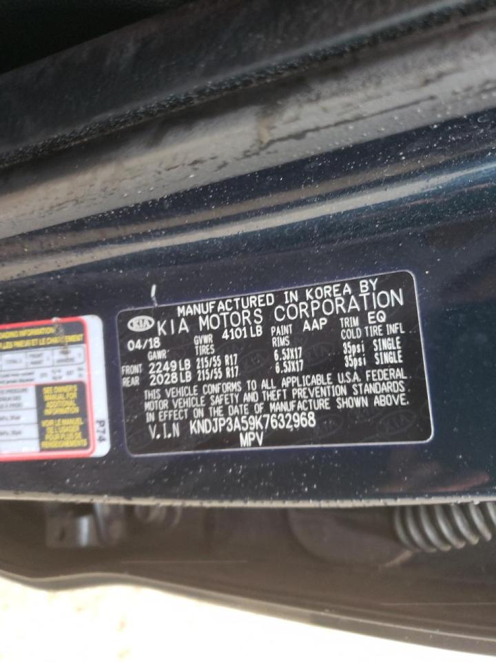 Photo 10 from auction – 2019 KIA SOUL + with VIN KNDJP3A59K7632968