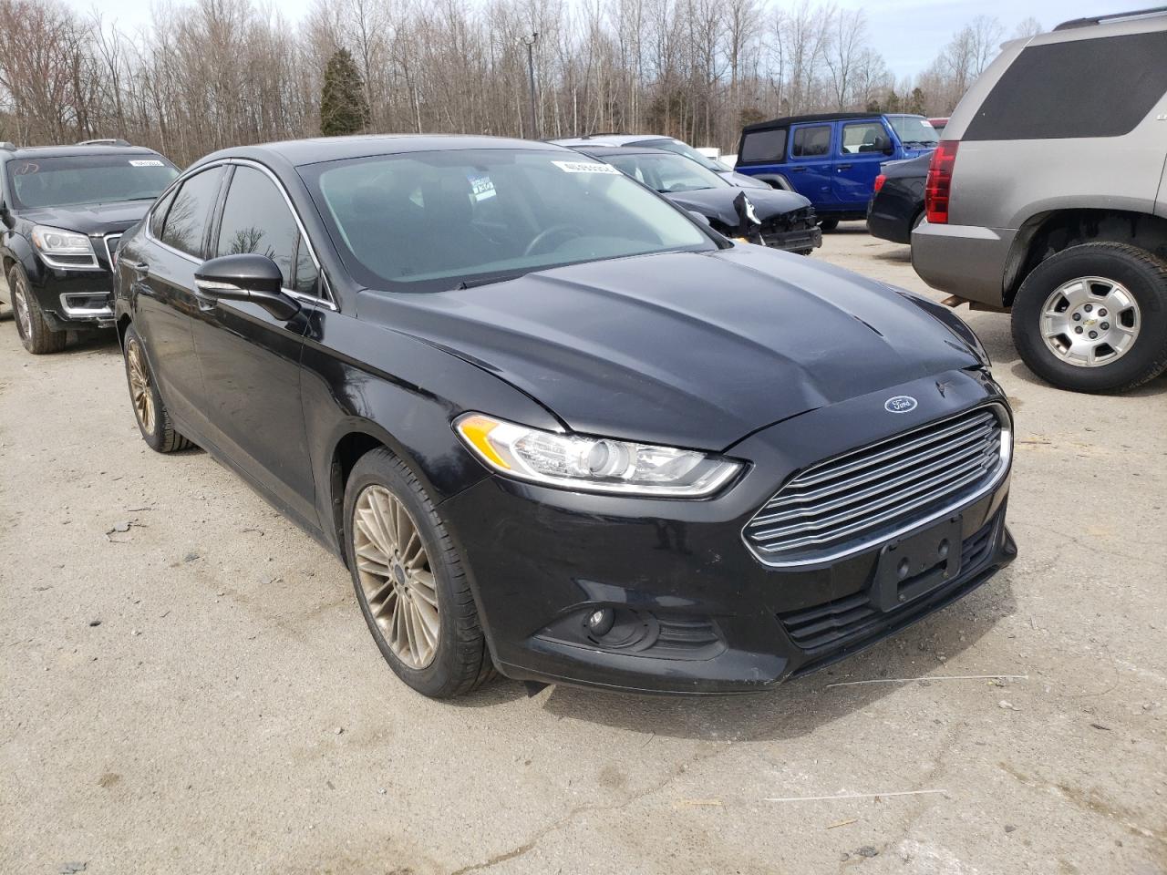 FORD FUSION SE 2013 with VIN 3FA6P0HR4DR112756 - Photo from auction