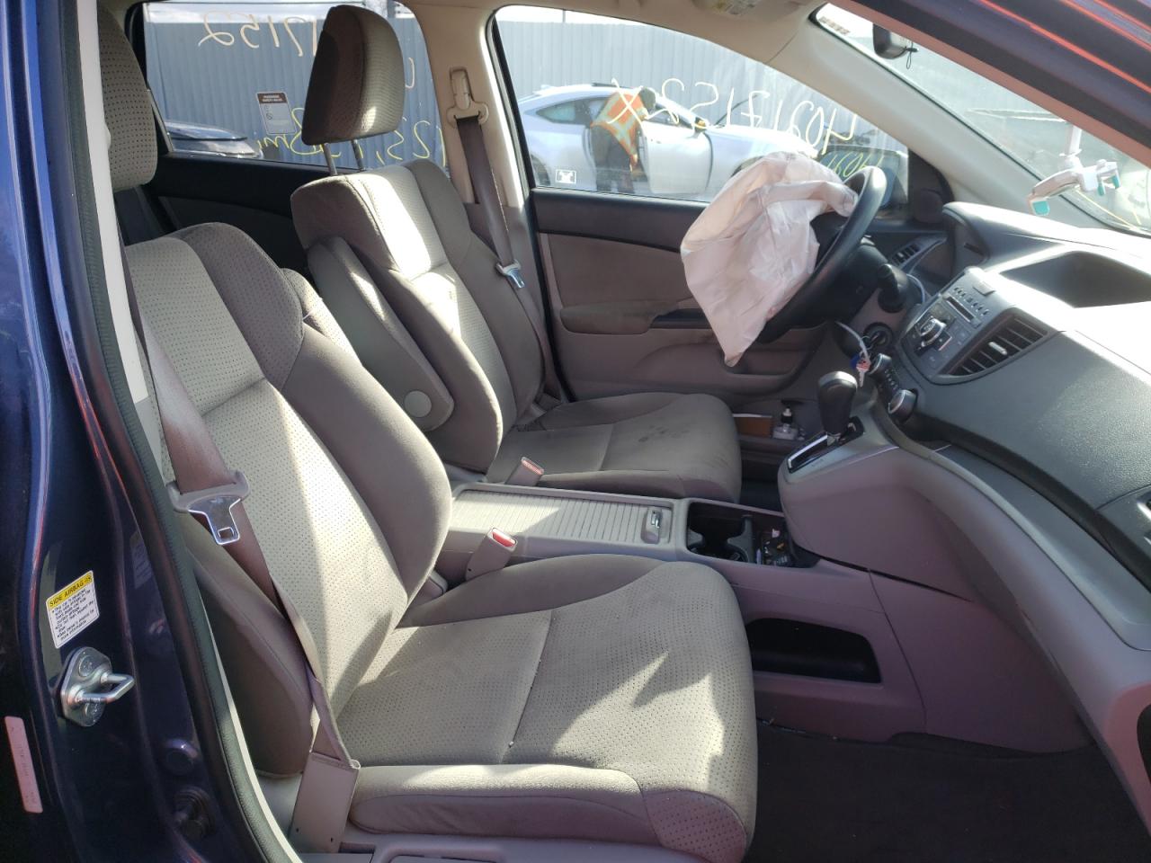 Photo 5 from auction – 2012 HONDA CR-V EX with VIN 5J6RM4H58CL083418