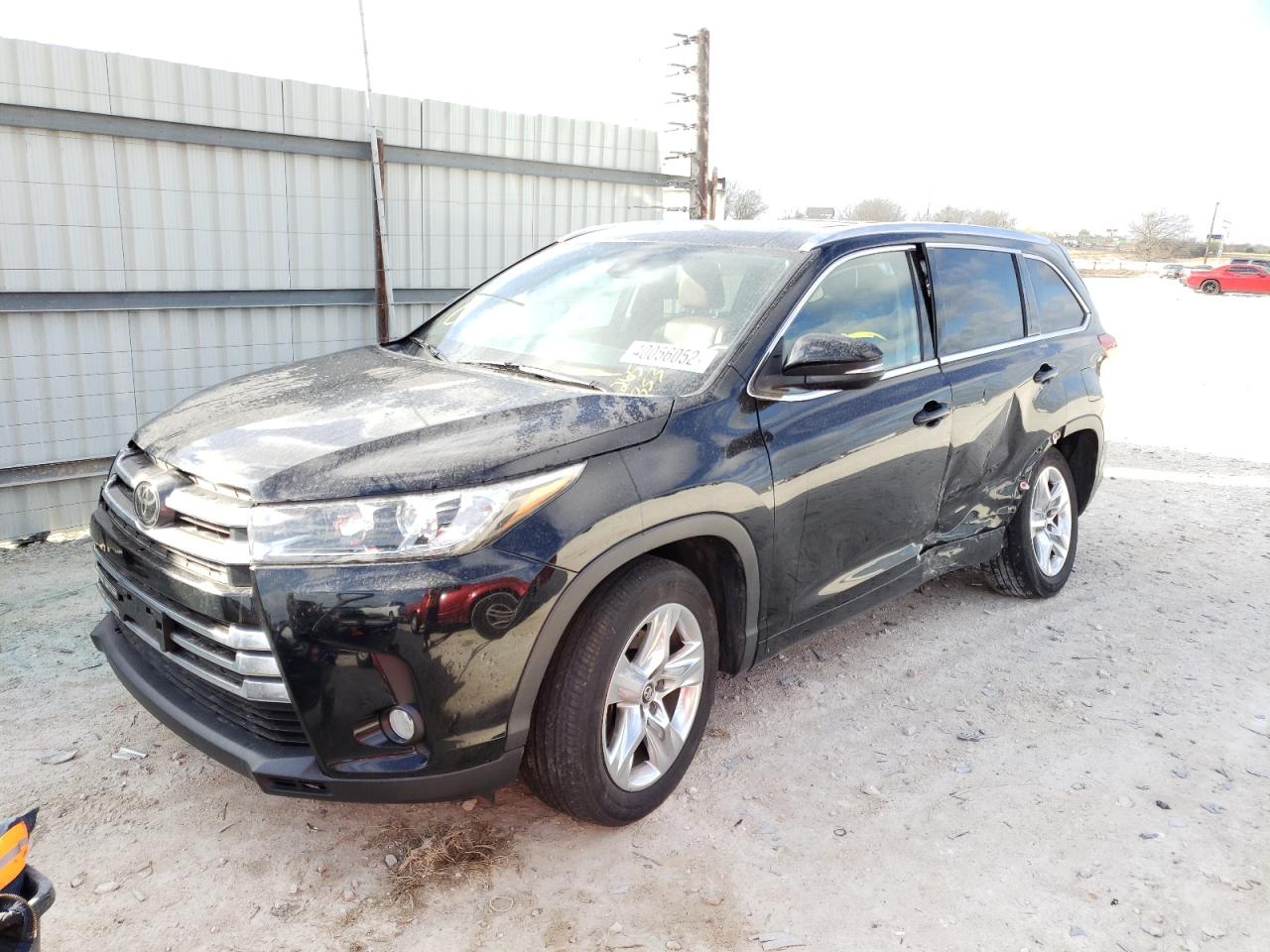 Photo 2 from auction – 2018 TOYOTA HIGHLANDER with VIN 5TDYZRFH6JS265353