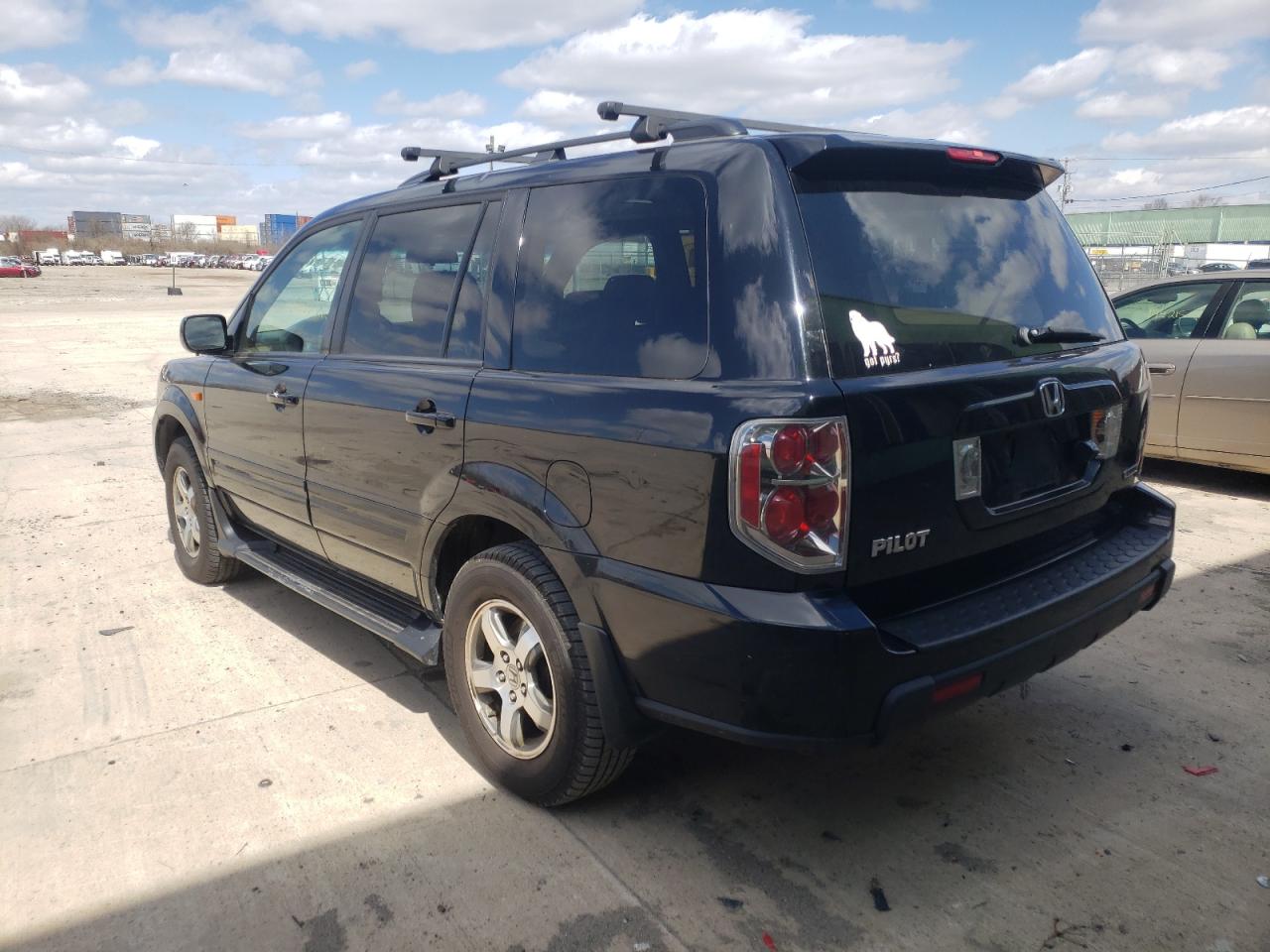 Photo 3 from auction – 2007 HONDA PILOT EXL with VIN 5FNYF18757B027019