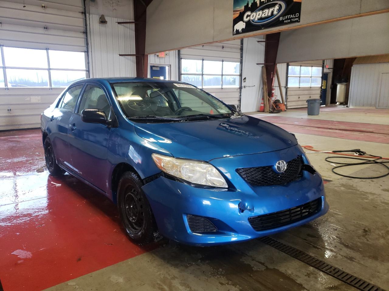 TOYOTA COROLLA BA 2009 with VIN JTDBL40E19J001121 - Photo from auction