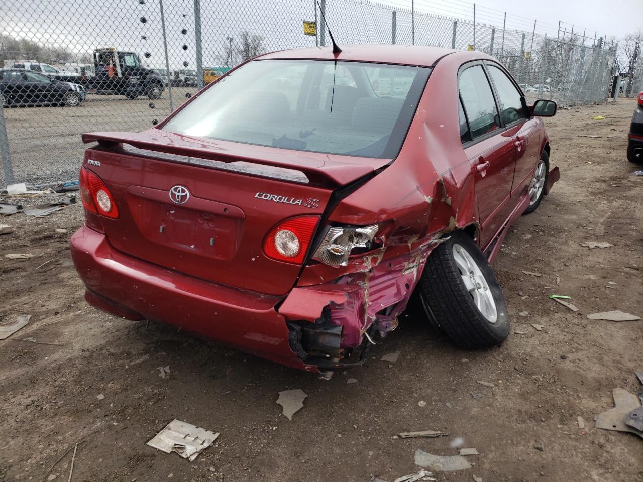 Photo 4 from auction – 2008 TOYOTA COROLLA CE with VIN 2T1BR32E88C936751