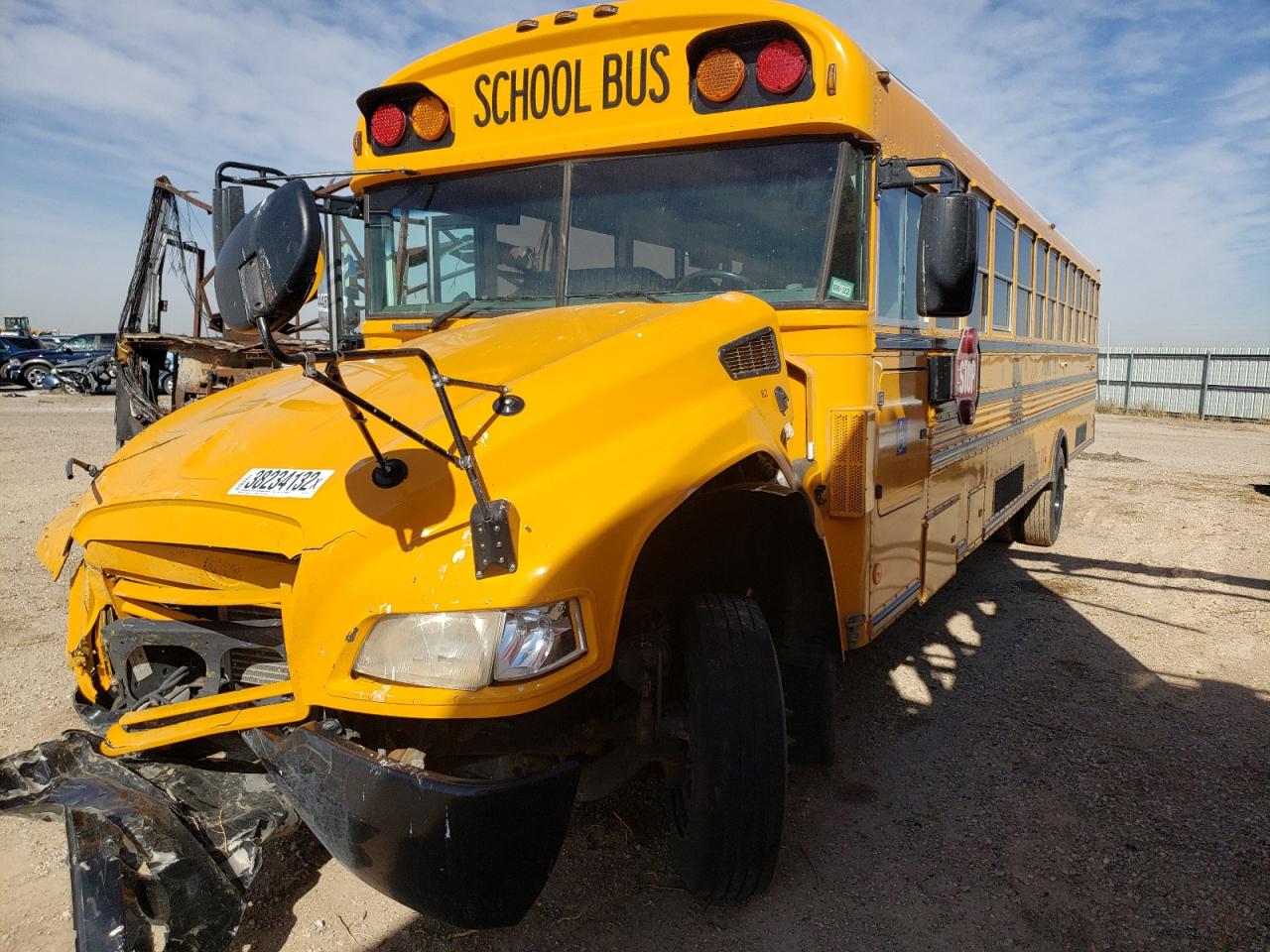 Photo 2 from auction – 2014 BLUE BIRD SCHOOL BUS with VIN 1BAKGCPA8EF297876