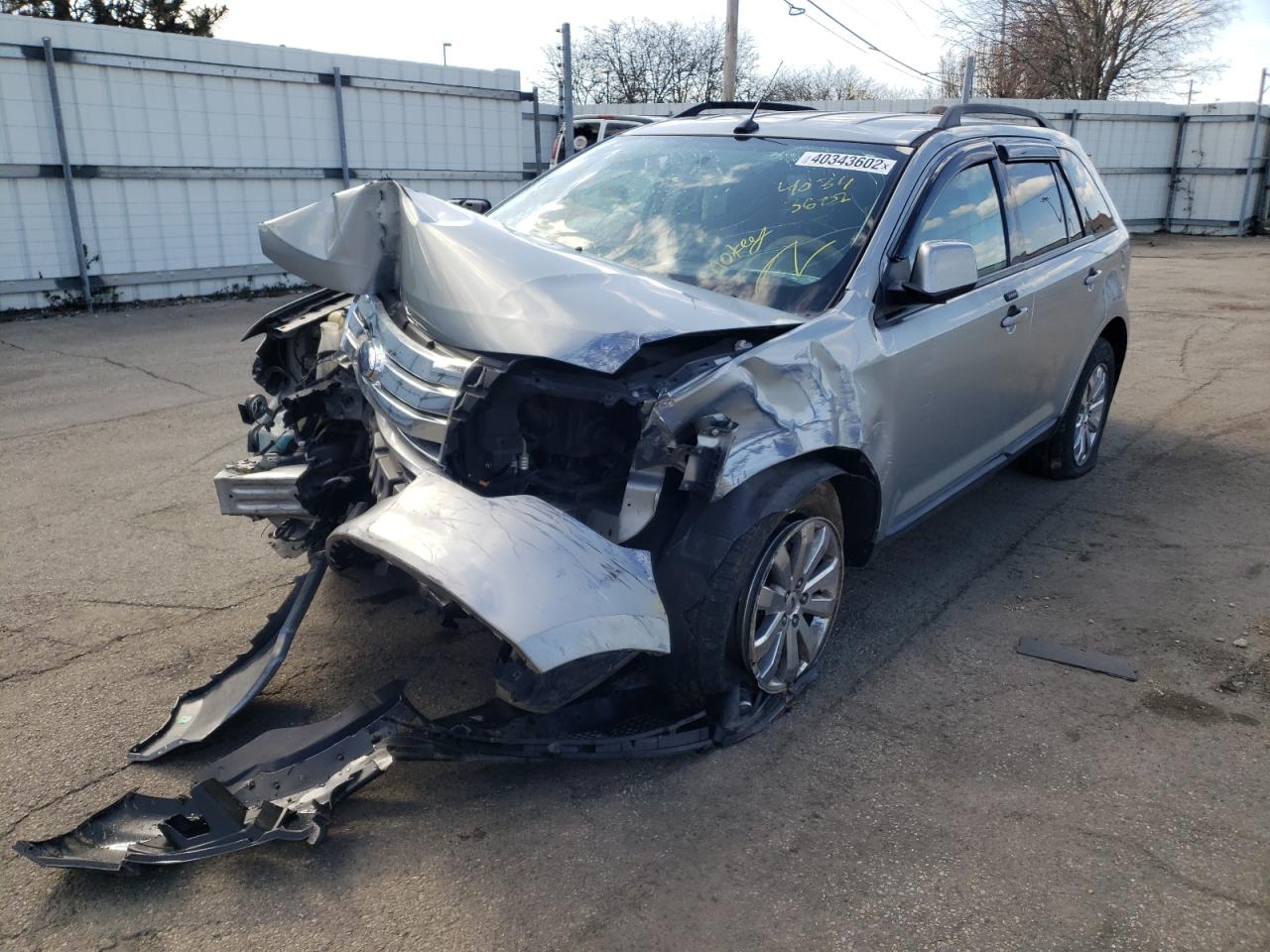 Photo 2 from auction – 2007 FORD EDGE SEL P with VIN 2FMDK49C67BB24651