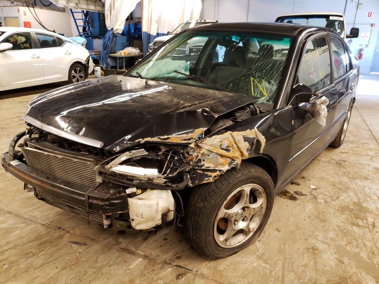 Photo 2 from auction – 2003 HONDA CIVIC EX with VIN 2HGES26743H578216