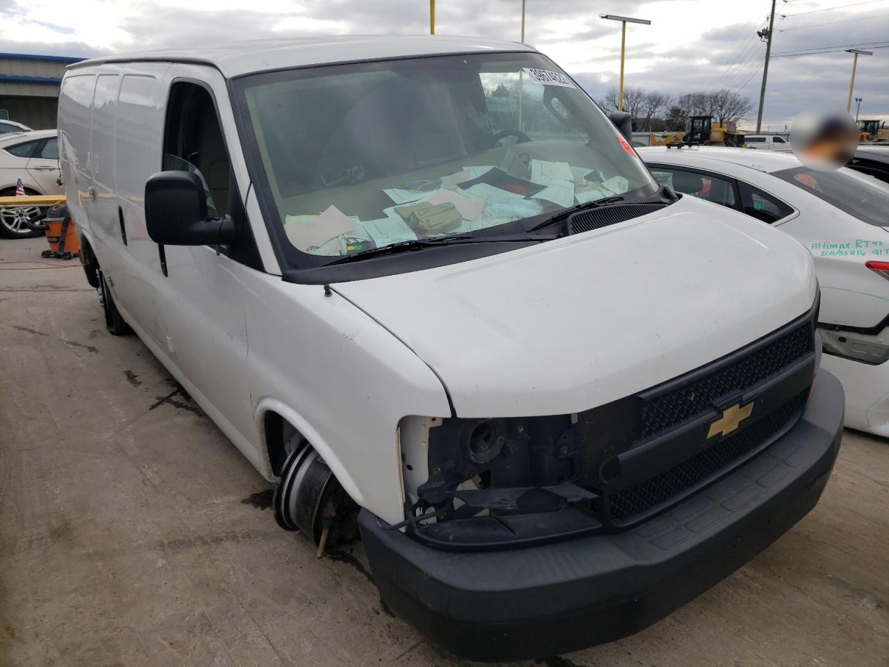 CHEVROLET EXPRESS 2016 with VIN 1GCWGAFF2G1119566 - Photo from auction