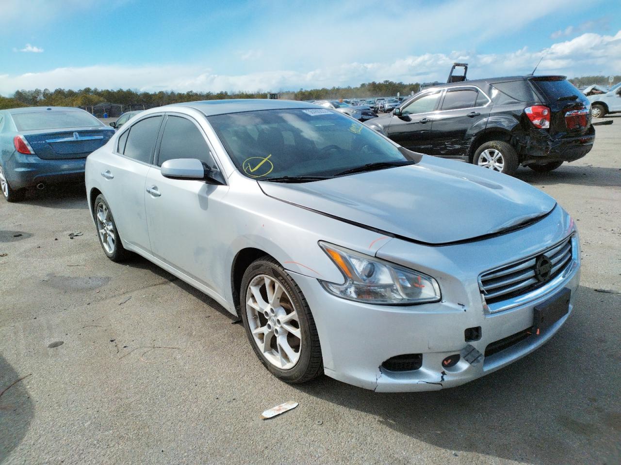 NISSAN MAXIMA S 2014 with VIN 1N4AA5AP2EC481021 - Photo from auction