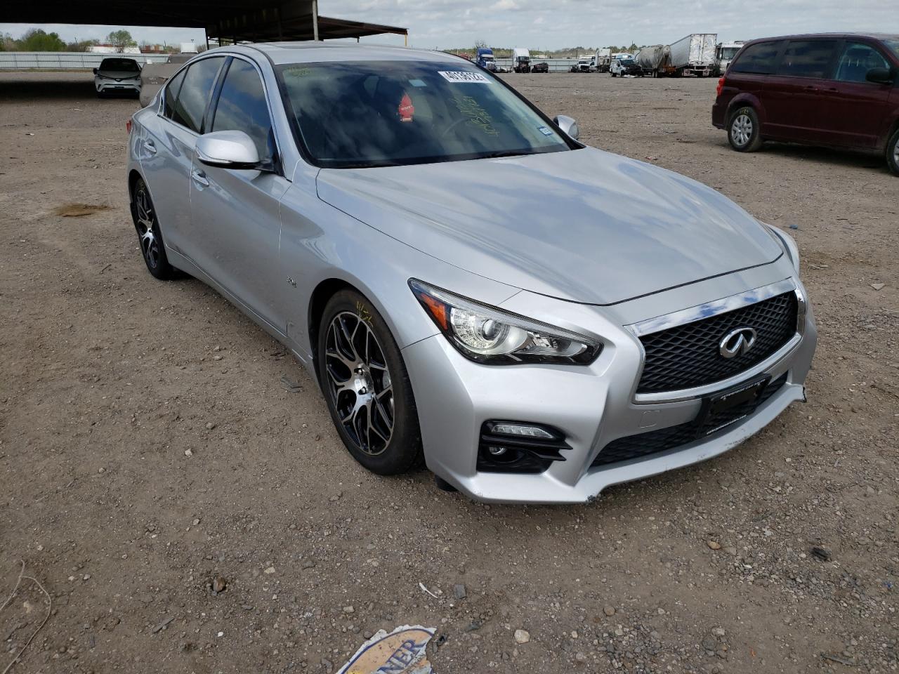 INFINITI Q50 PREMIU 2017 with VIN JN1EV7AP3HM737731 - Photo from auction