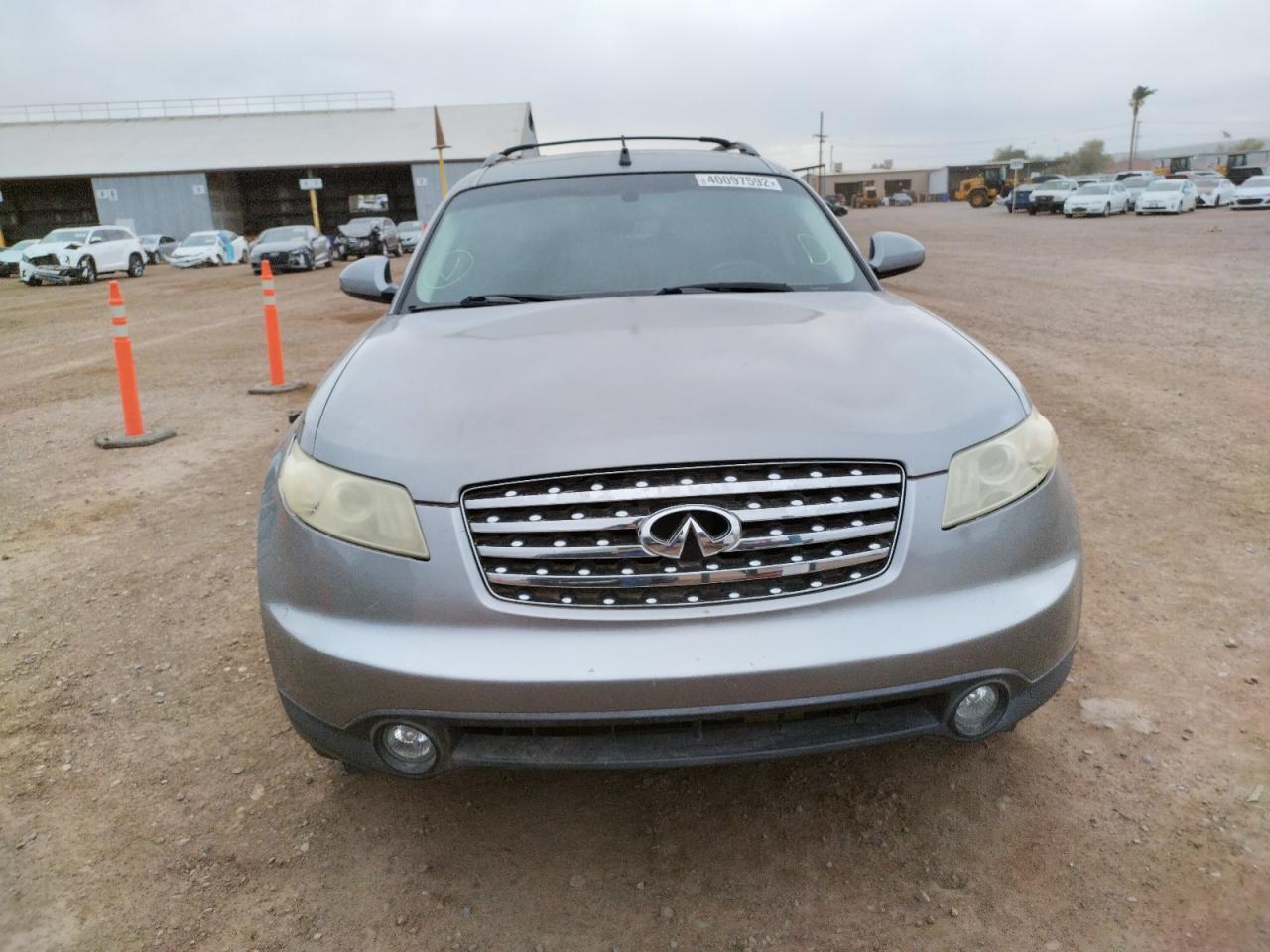 Photo 9 from auction – 2005 INFINITI FX35 with VIN JNRAS08U95X104751